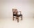 Mid-Century Modern Mid-Century Armchair in Stained Beech and Leather by Ole Wanscher for Fritz Hansen For Sale - Image 3 of 17