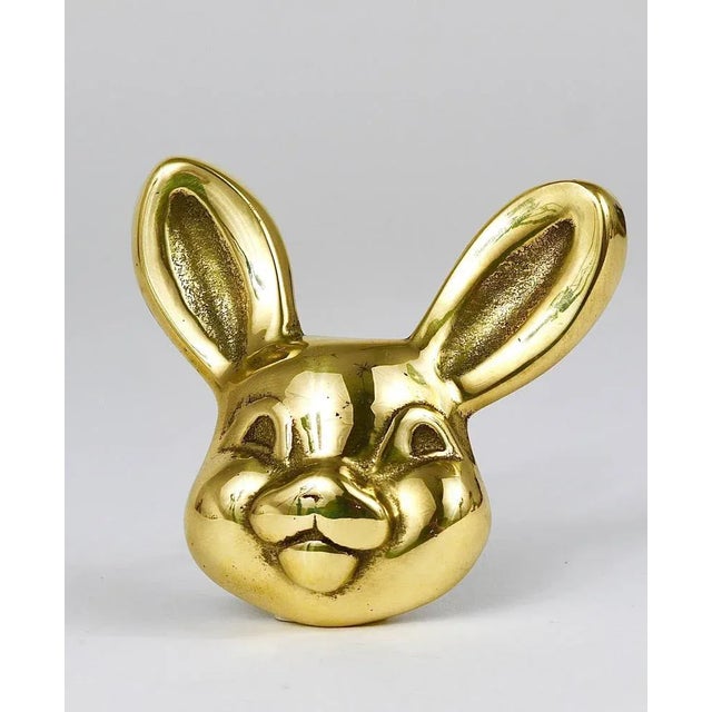 Brass Rabbit Cork Screw Bottle Opener by Walter Bosse for Hertha Baller, Austria, 1950s For Sale - Image 6 of 8