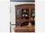 Brown Antique Jugendstil Display Cabinet, 1910 For Sale - Image 8 of 13