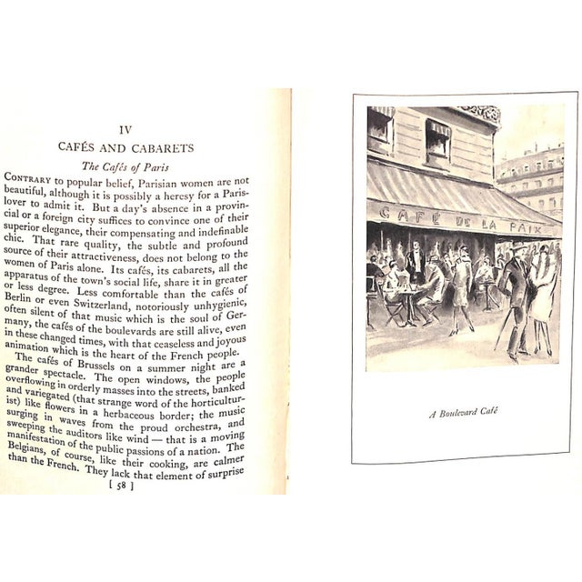 "Paris in Profile: A Book for the Sophisticated" 1929 Slocombe, George For Sale In New York - Image 6 of 11