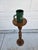 Rustic Antique Candle or Plant Stand For Sale - Image 3 of 11