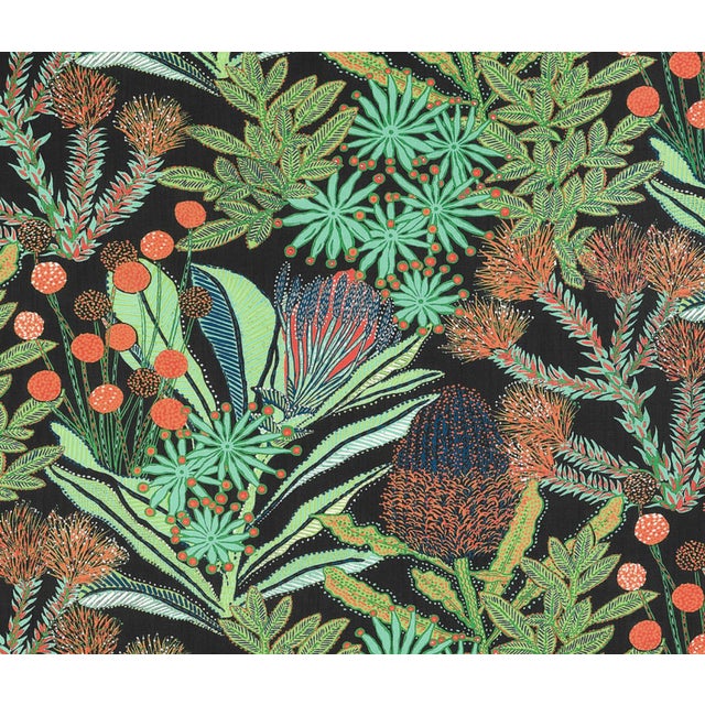 Protea Floral Performance Pillow Cover, 20x20 Pillow For Sale - Image 4 of 4