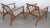 Mid 20th Century 2 Danish Modern Wooden Lounge Chairs For Sale - Image 4 of 14