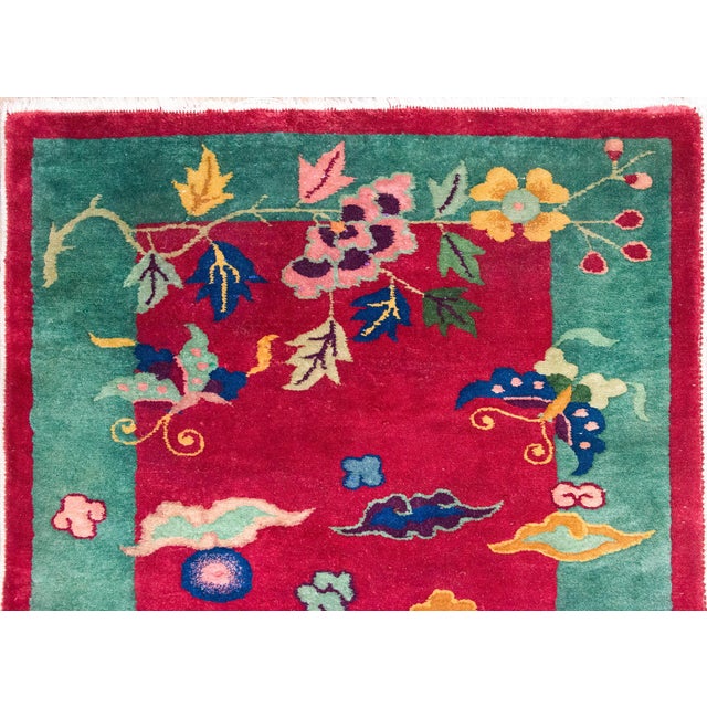 Early 20th Century Chinese Art Deco Rug For Sale - Image 11 of 15