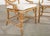 Set of Six Genuine McGuire "Cracked Ice" Rattan Dining Chairs For Sale - Image 16 of 18