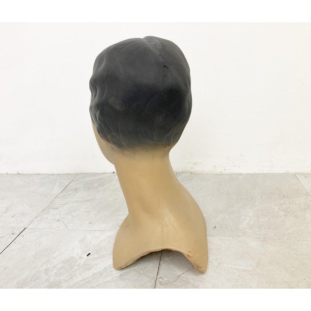 Vintage Female Mannequin Head, 1960s For Sale - Image 6 of 12
