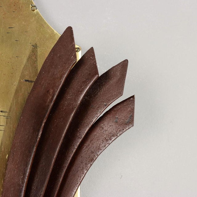 Wall Lights in Wrought Iron, Set of 2 For Sale - Image 4 of 9