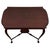 A handsome early 20th-century English side table, finely crafted from mahogany and distinguished by its elegant cabriole...