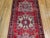 Vintage Persian Heriz Runner, Hand-Knotted Wool, Geometric Pattern, Red & Green, 3x10 For Sale - Image 17 of 18