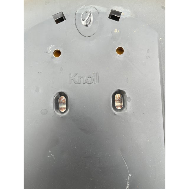 Vintage Modern Bulldog Armed Side Chairs by McCov & Fahnstrom for Knoll Black Cantilever Base With Original Purple Fabric- Set of 2 For Sale - Image 11 of 13