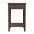2020s Lennon 21 in. W Rectangular Wood 1 Drawer Rounded Leg Nightstand with Lower Open Shelf, Soft Brown For Sale - Image 5 of 8
