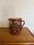 French Antique French Savoie Glazed Jaspe Earthenware Pitcher For Sale - Image 3 of 6