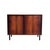 Beautiful vintage cabinet crafted in Brazilian rosewood with sliding doors and a stunning grain detail enhancing the warm...