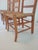 1970s French Country Pine and Rush Dining Chairs For Sale - Image 13 of 17