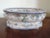 19th Century Rouen Delft French Faience Tin Glazed with Lion Mask Handle Centerpiece Plateau Bowl For Sale - Image 9 of 11