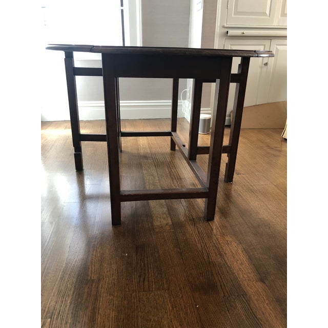 Late 20th Century Vintage Expanding Dining Table/Sideboard For Sale - Image 4 of 10