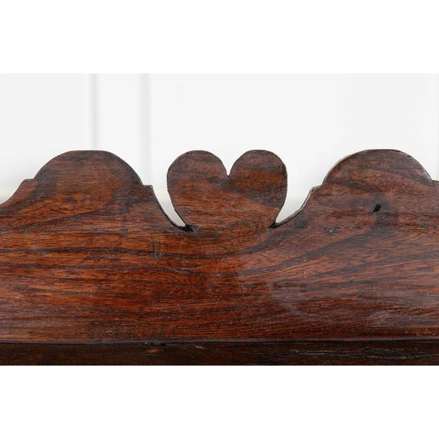Antique English Oak Vernacular Dresser Base, 1800 For Sale - Image 10 of 16