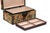 Vintage Chinese Painted Jewelry Box With Metal Mounts For Sale - Image 4 of 16