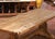 French 18th Century French Bleached Oak Monastery Refectory Farm Table on Trestle Base For Sale - Image 3 of 8