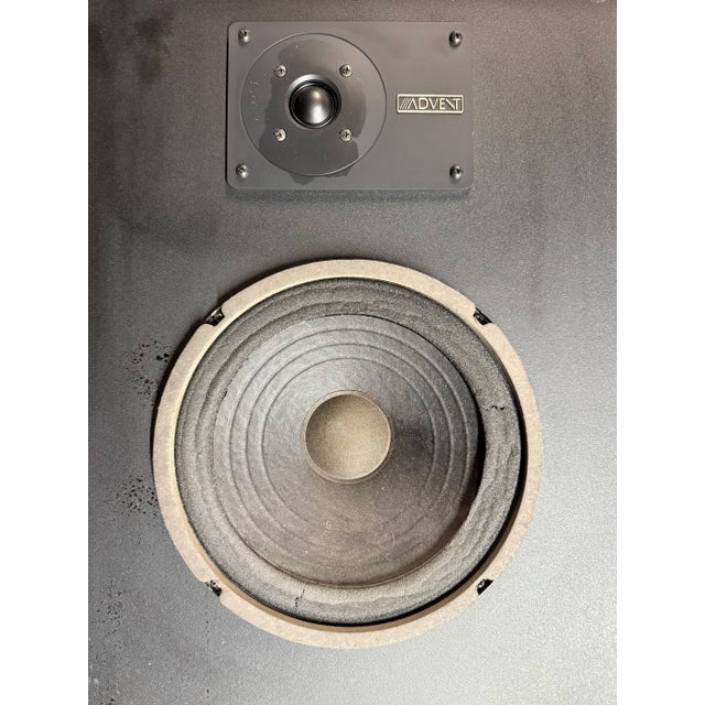 1975 Advent Legacy Floor Standing Speakers - Bullnose Corner Solid Wood Accents – Original Owner! For Sale - Image 12 of 15