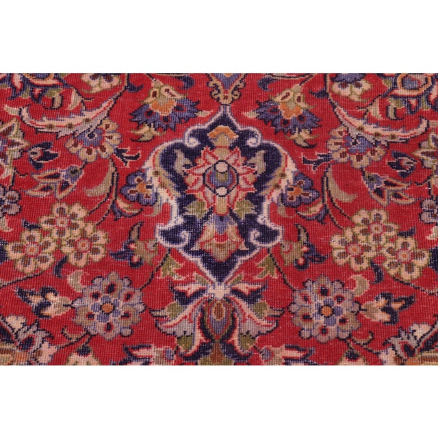 Traditional 1970s Hand-Knotted Wool Area Rug 9.6x13.8 For Sale - Image 3 of 8