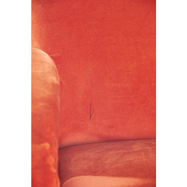 Mid-Century Modern Armchair by Carlo Mollino for the Rai Auditorium, Turin, 1950s For Sale - Image 3 of 18