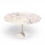 Mid 20th Century Eero Saarinen for Knoll Mid Century 54" Tulip Carrara Marble Dining Table For Sale - Image 5 of 7