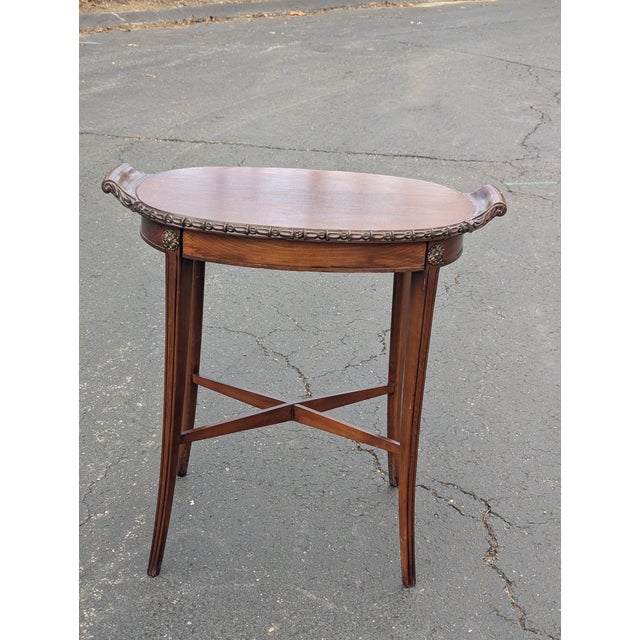 Vintage Occasional Side Table, 1900s For Sale - Image 4 of 8