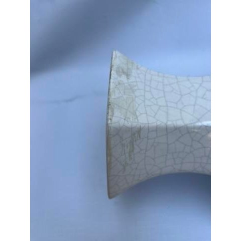 Early 20th Century Chinese Crackle Finish Porcelain Vase For Sale - Image 5 of 11