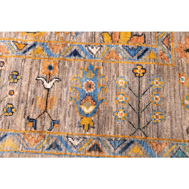 Contemporary Gabbeh Rug 6'5'' X 9'6'' For Sale In New York - Image 6 of 9