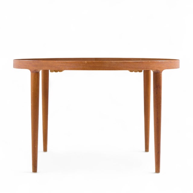 Mid 20th Century Skovmand & Andersen for Moreddi Mid Century Danish Teak Expanding Dining Table With 2 Leaves For Sale - Image 5 of 11