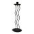 Memphis Style Metal Squiggly Candlestick For Sale