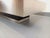 Vintage Coffee Table in Brushed Aluminum and Black Laminate, 1970s For Sale - Image 4 of 18