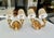Traditional Pair French Empire Style Brass Swan Wall Sconces For Sale - Image 3 of 15