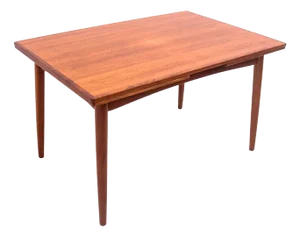 Vintage Danish Teak Dining Table, 1960s
