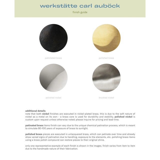 Carl Auböck Brass Hook For Sale - Image 12 of 12