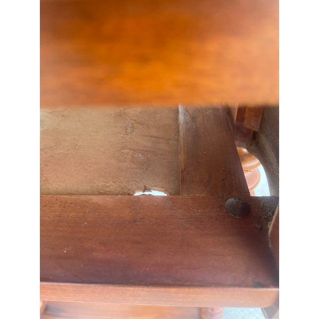Vintage Cavalier Spool-Turned End/Side Table Pattern No. 5809 Chattanooga, Tn For Sale - Image 11 of 13