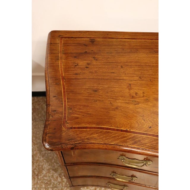 18th Century Chest of Drawers in Fruitwood Inlay For Sale - Image 3 of 13