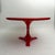 Rare red dining table by kartell in its original, well-preserved red finish. * design: anna castelli ferrieri & ignazio...