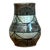 Vintage Handcrafted Geometric Ceramic Vase For Sale - Image 13 of 14