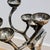 Large Vintage Silver-Tone Stag Deer 10-Light Antler Candelabra For Sale - Image 9 of 9