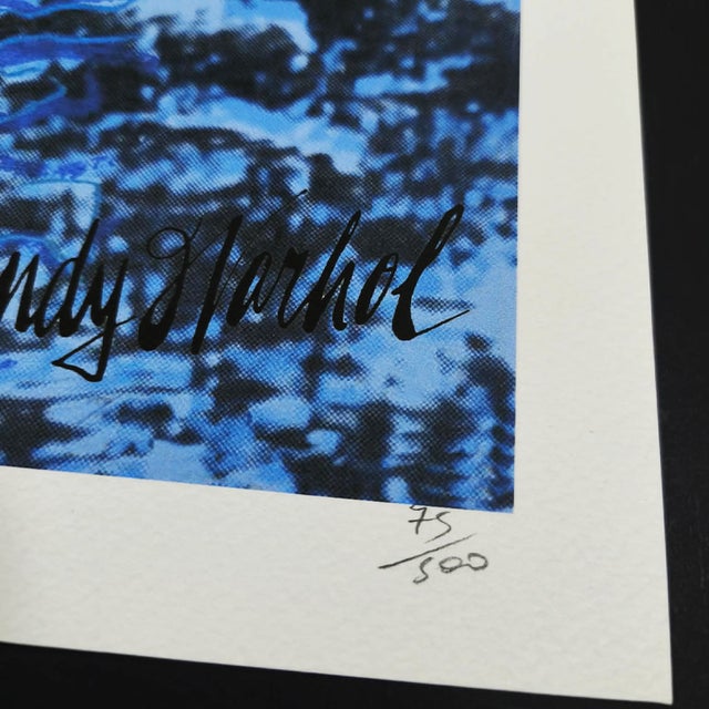 After Andy Warhol, The Moon, Limited Edition Lithograph For Sale - Image 4 of 8