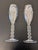 Mid-Century Modern Vintage St. Louis Rams 2000 Super Bowl Era Champagne Flutes - A Pair For Sale - Image 3 of 11