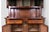 Metal Vintage Wooden Sideboard with Decorative Glass Panels and Metal Details For Sale - Image 7 of 12