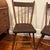 Lovely pair of antique wooden spindle chairs.