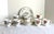 Vintage Staffordshire Style Bone China Luncheon Set - 24 Piece Set For Sale - Image 9 of 9