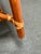 In the Style of McGuire Lattice Leather Strip Safari Chair For Sale - Image 10 of 12