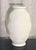 Global Views Global Views Monumental Sculptural White Ceramic Vase, Geometric Relief, 23” For Sale - Image 4 of 10