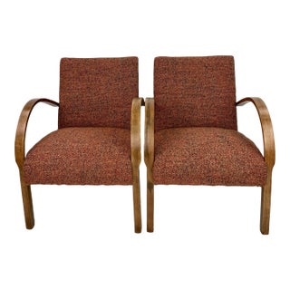 Pair of 1950's Armchairs For Sale