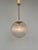 Mid-Century Glass Pendant Light, Czechoslovakia, 1970s For Sale - Image 3 of 7
